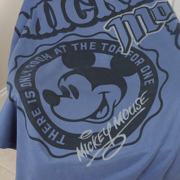 Disney Store Mickey Mouse Blanket Blue 52"in x 62"in - Picture 4 of 11